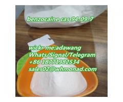 benzocaine powder cas 94-09-7 good price quickly delivery