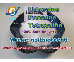 Lidocaine Procaine Tetracaine Base and HCl Wickr: goltbiotech6