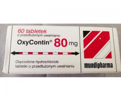 OxyContin 80mg Mundipharma Oxycodone
